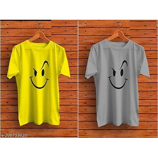 Trending Printed T-shirt For Men Combo (Pack of 2)