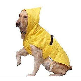 Dog Rain Coat Blue or Yellow Size 16 No - A1 Export Quality - Good for Rain Birds' Park