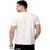 Poly Blend Black Short Sleeves Solid Tshirts (Pack of 3)