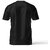 Poly Blend Black Short Sleeves Printed T-Shirt For Men