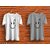 Poly Blend White Short Sleeves Printed Tshirts (Pack of 2)