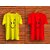 Viaan Trending Yellow, Red Printed T-shirt For Men (Pack of 2)