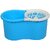 VMgold 360 Spin Blue Bucket Mop Set with an Additional Microfiber Refill