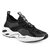 Imcolus Black Mesh Running Shoes For Men