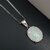Original  Opal Silver Pendent for Men  Women Silver Opal Silver Pendant Certified and Astrological Purpose for unisex
