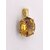 Yellow sapphire Pukhraj 100 Original Gemstone pandents Sapphire Brass Pendant Gold-plated Stone Pendant