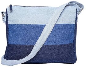 The Purani Jeans Side CrossBody Sling Bag for Women Stylish Latest Girls Handbag New Denim Adjustable Shoulder Strap