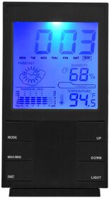 Digital Weather Station Alarm Clock - Pack of 1 - 21