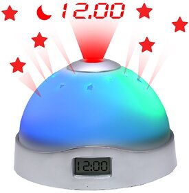 Digital Colorful Projection Alarm Clock - Pack of 1 - 411