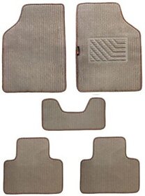 Autostark Carpet Floor Car Mat Tata Indigo (Beige)