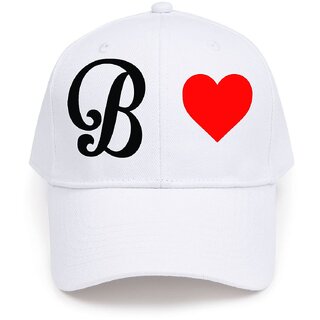 B love cap White