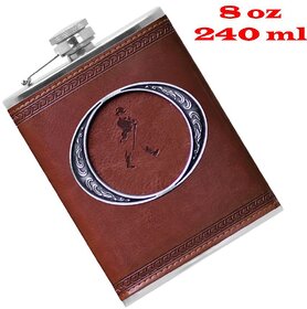 Steel Hip Flask - 118