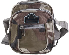 Multi Color Printed Messenger Bag - 01