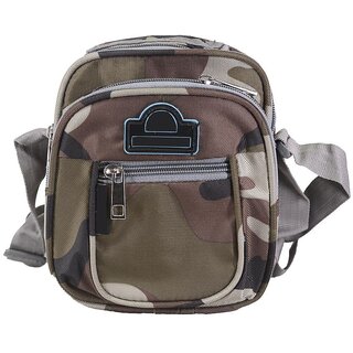 Multi Color Printed Messenger Bag - 01