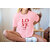 Vivient Women Red Love Printed Pink T-Shirt
