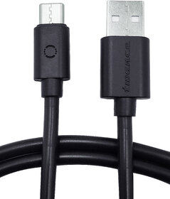 Twance T20 PVC- Type C to USB fast charging and data transfer Cable, 1M, Black