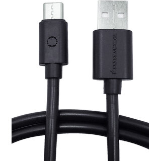 Twance T20 PVC- Type C to USB fast charging and data transfer Cable, 1M, Black
