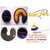 Cockateils E- Collar to Prevent Feather Plucking adjusatble with Velcro - 2 pcs Birds' Park