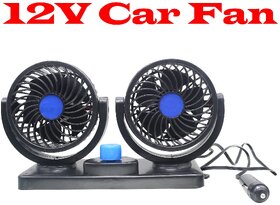 360 Degree Rotatable 12V Car Fan - 19