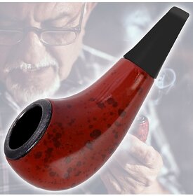 Brown 9 cm Wooden Pipe - Pack of 1 - 63