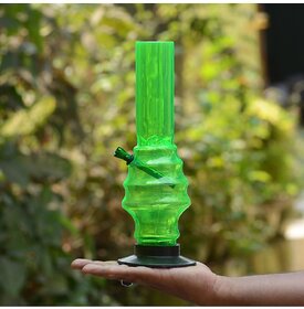 Green 29 cm Acrylic Bong - Pack of 1 - 53