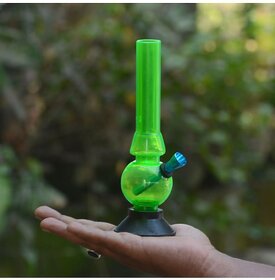 Green 21 cm Acrylic Bong - Pack of 1 - 51