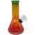 Multicolour 13 cm Glass Bong - Pack of 1 - 49