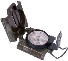 Metal Military Hiking Camping Lens Lensatic Magnetic Compass - 40 A
