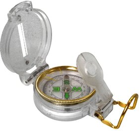 3 in 1 Military Hiking Camping Lens Lensatic Magnetic Compass - 31