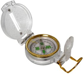3 in 1 Military Hiking Camping Lens Lensatic Magnetic Compass - 31 A