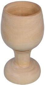 Brown Wooden Tea Cup ( Pack of 1 ) - 05