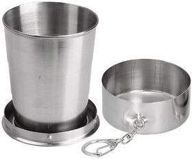 Silver Steel Coffee Cup ( Pack of 1 ) - 03