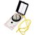 Folding Multifunctional Compass Mirror Meter Magnifier Hiking Camping - 18