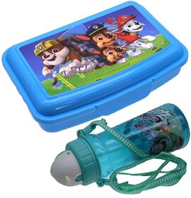 With Bottle Assorted Plastic Lunch Box ( Pack of 2 ) 300 ml - 42