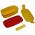 With Bottle Assorted Plastic Lunch Box ( Pack of 2 ) 850 ml - 44