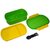 With Bottle Assorted Plastic Lunch Box ( Pack of 2 ) 500 ml - 49