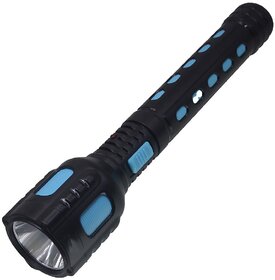 10W Rechargeable Flashlight Torch ( Pack of 1 ) - 120
