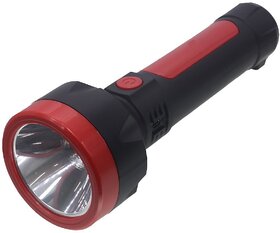 10W Rechargeable Flashlight Torch ( Pack of 1 ) - 121