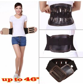 Waist Trimmer Belt Back Support Weight Abdominal Support Free Size - 08