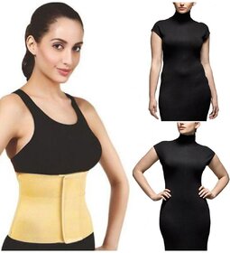 Waist Trimmer Belt Back Support Weight Loss Abdominal Support Free Size - 19