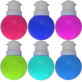 0.5W Dimmable LED Bulb ( Pack of 6 ) - 23