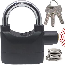 Anti-Theft Motion Sensor Siren Alarm Pad Lock - 1