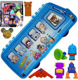 Eraser + Pencil  Sharpeners + Pencil Box Pouch Cases - 395