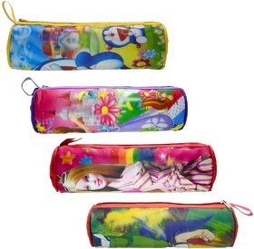 4 Pieces Pencil Box Pouch Cases - 4P A