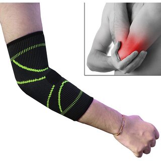 1 X Elbow Support Elbow Supports & Braces Free Size