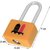 1 Pieces Metal Lock with Key Locks for Luggage Padlock - 18