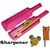 Eraser + Pencil  Sharpeners + Design Ruler + Pencil Box Pouch Cases - 407
