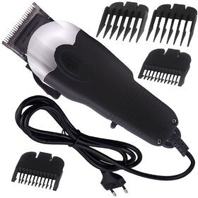 Corded Hair Clipper Black Corded Beard Trimmer - 340