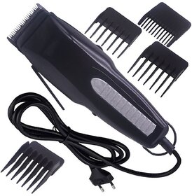 Hair Clipper Black Corded Beard Trimmer - 345