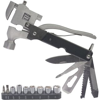 Multi Pliers Army Knife Hammer Hand Camping Outdoor Tool Spanners - 05